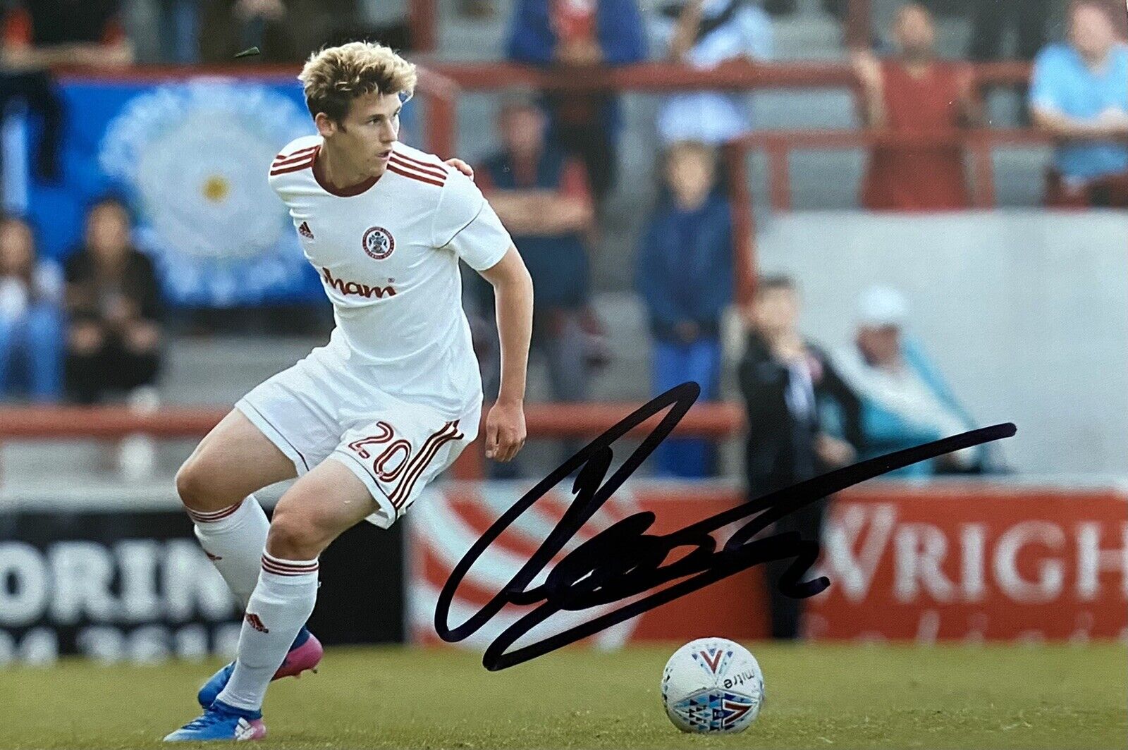 Reagan Ogle Genuine Hand Signed Accrington Stanley 6X4 Photo Poster painting