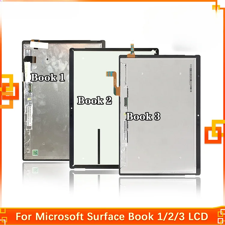 13.5'' For Microsoft Surface book 1 1703 1704 1705 1706 Book 2 15inch 1793 Book3 Touch Screen Digitizer Assembly LCD Display
