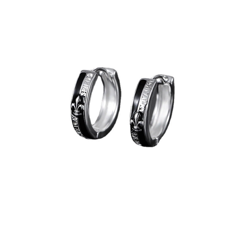 1 Pair Hip-hop Geometric Plating Copper Earrings