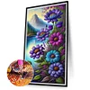 (40*70cm)Mountain Flowers - Full Round Drill Diamond Painting