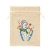 DIY Diamond Christmas Decoration | Christmas Snowman | Gift Bag
