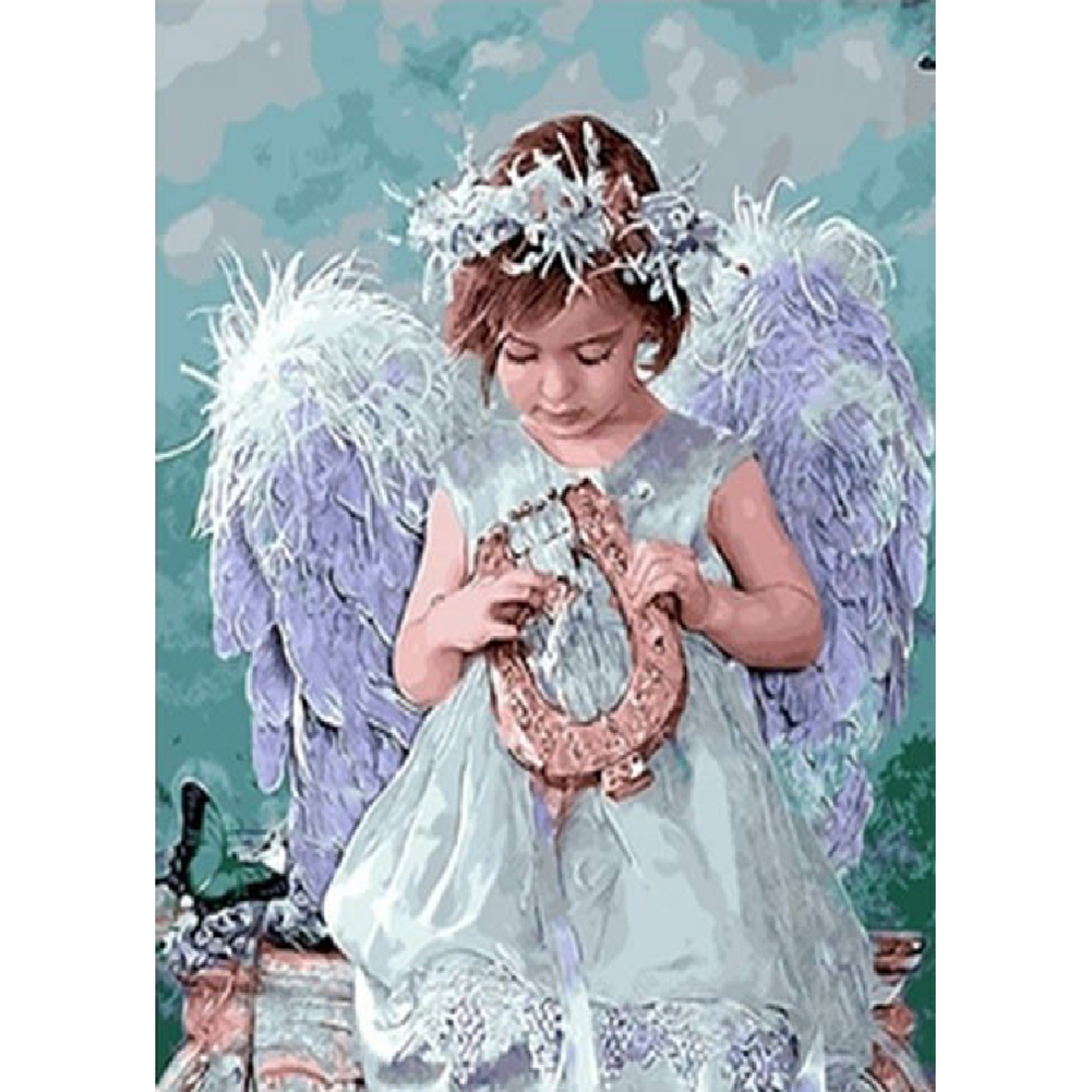 

Angel Baby - Round Drill Diamond Painting - 30*40CM, 02, 501 Original