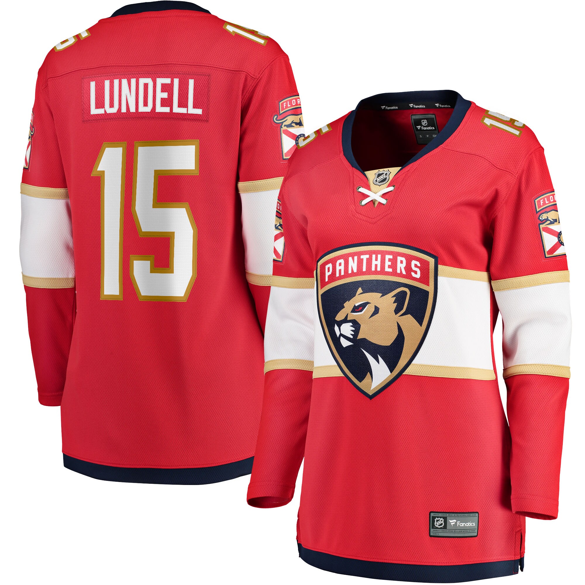 Anton Lundell Florida Panthers Fanatics Women’s Home Breakaway   Jersey – Red mysite