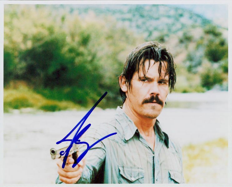 Josh Brolin (No Country for Old Men) signed 8x10 Photo Poster painting In-person