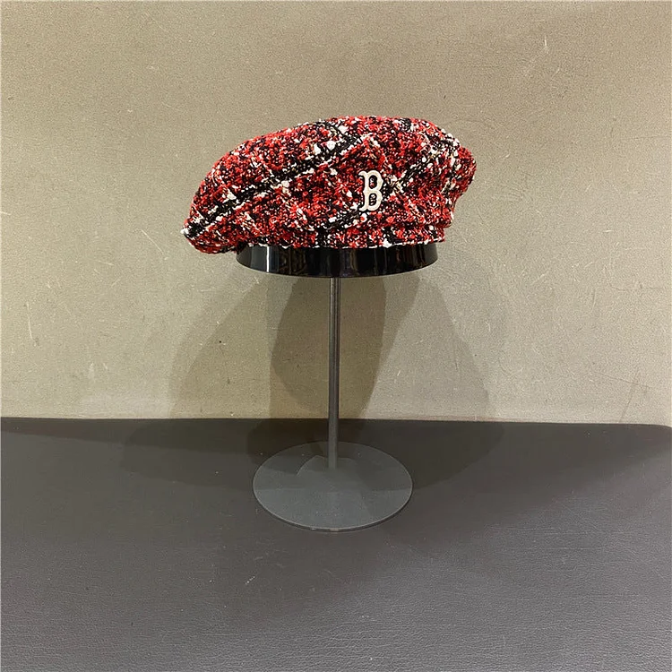 Yankee and Dogers Winter Hat Cap Autumn and Winter Beret Vintage Embroidered Hat