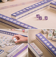 Holiday Gift Idea 2025 Sanrio Kuromi Mahjong Set Purple – Limited
