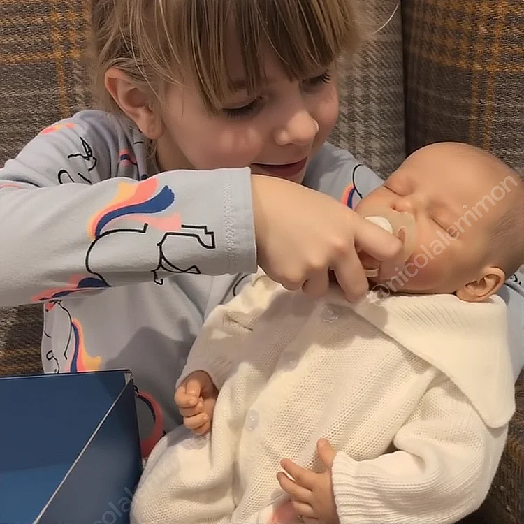 Babeside Sleeping Reborn Baby Twinnie 17" Little Infant Girl Healing of the Heart