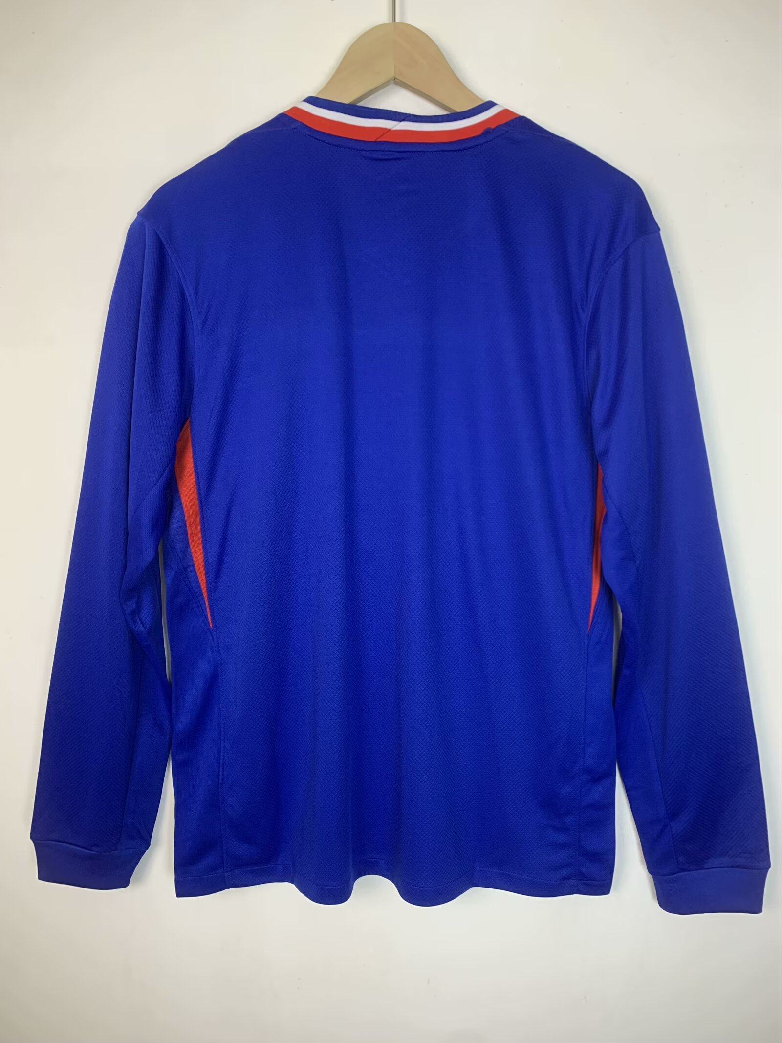 2024 France Home Long Sleeve  Football T-Shirt Thai Quality