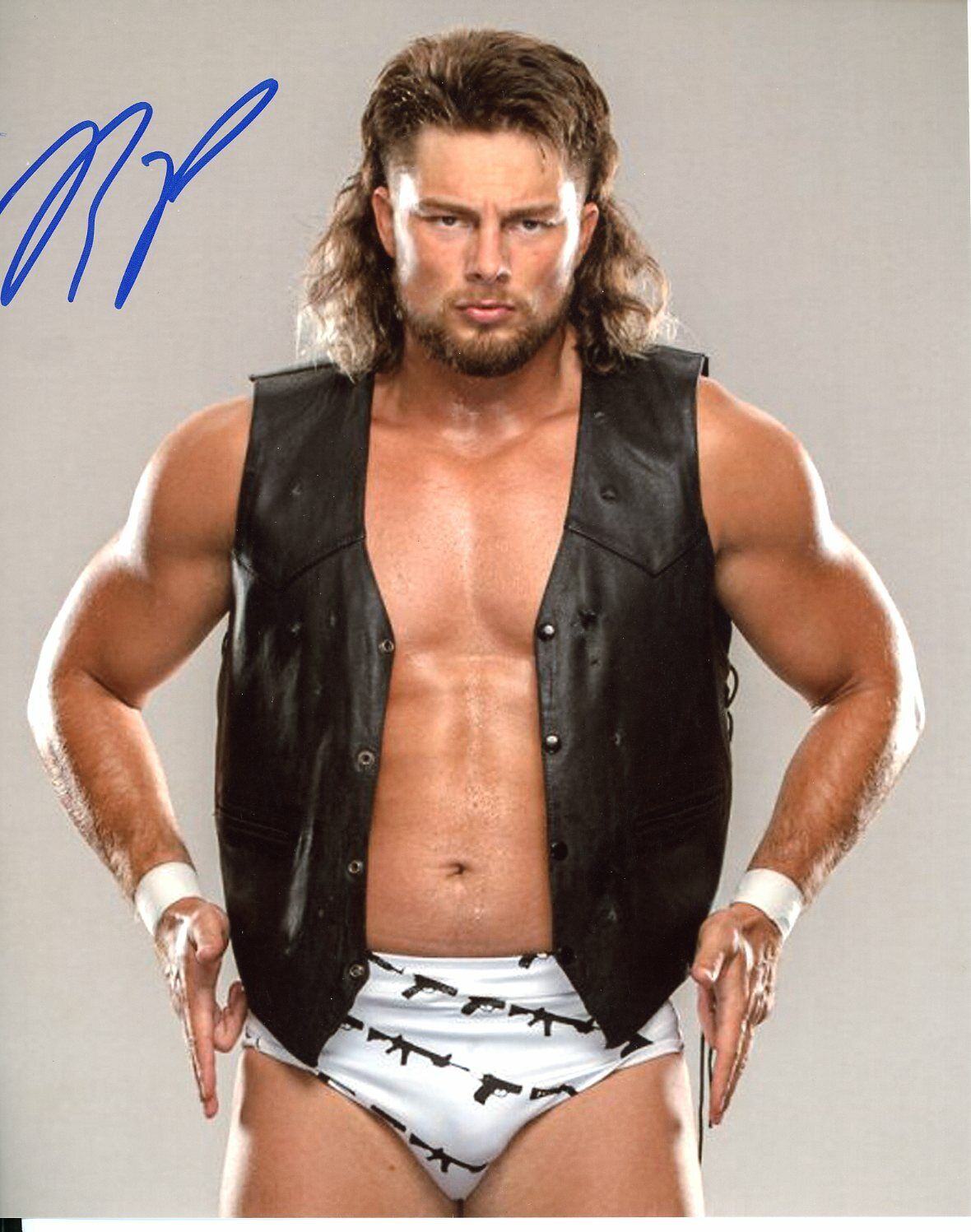 Brian Pillman Jr autographed 8x10 AEW MLW In Person #6