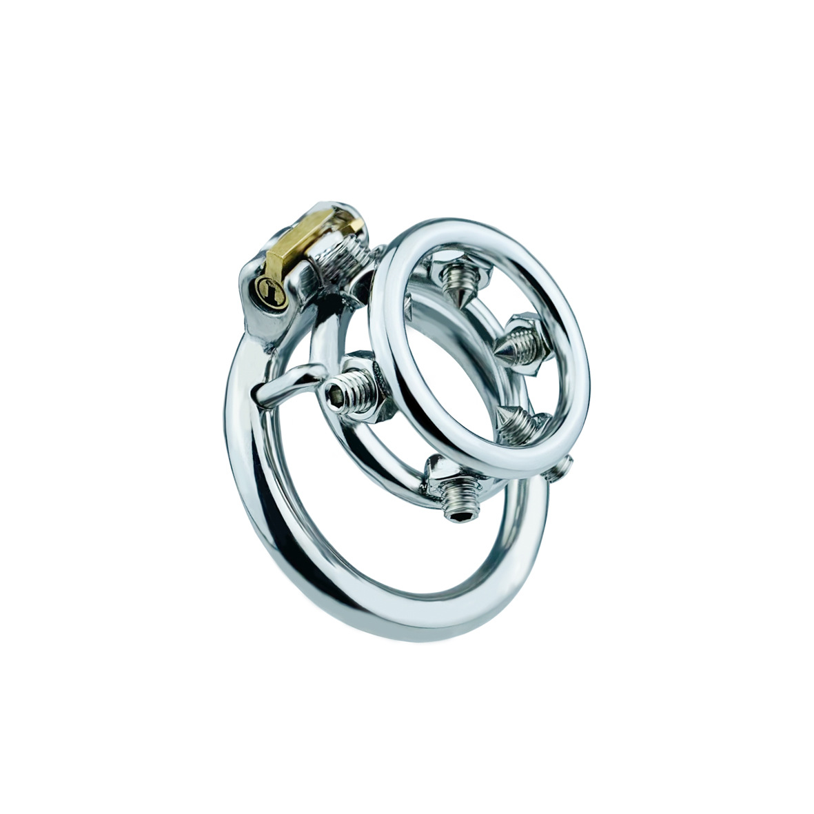 Kali's Teeth CBT Painful Chastity Cage Penis Ring 