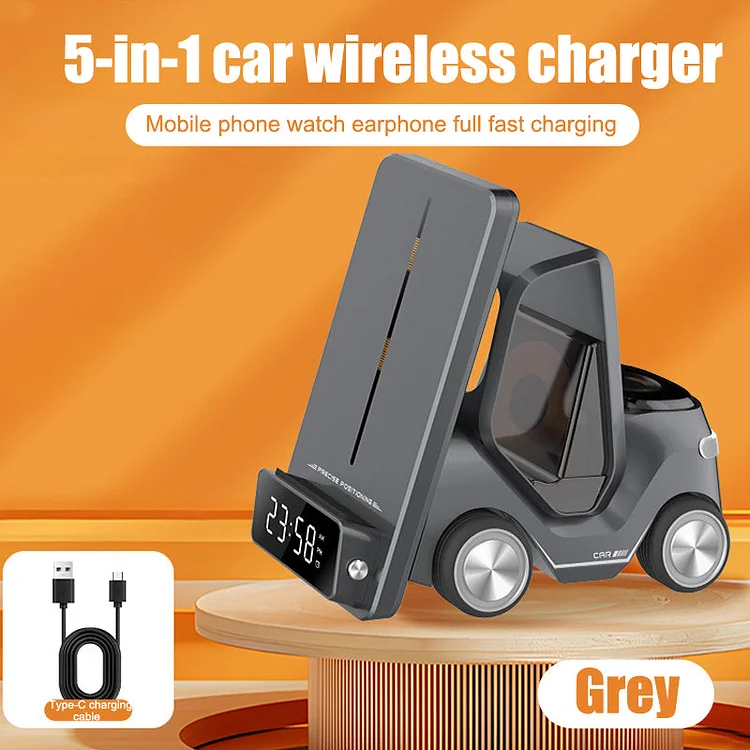 Wireless Charger Fast Charging Is Suitable For Apple 15 Mobile Phone Earphone Watch