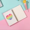 Novelty Pressure Release Cartoon A5 Portable Writing Paper Notebooks Adult Student Kids Cute Stationery Gift