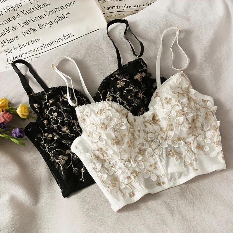 robbie bustier crop top
