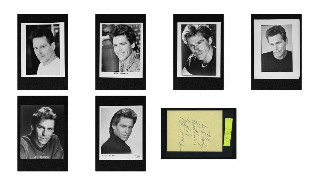 Jeff Conaway - Signed Autograph and Headshot Photo Poster painting set - Grease