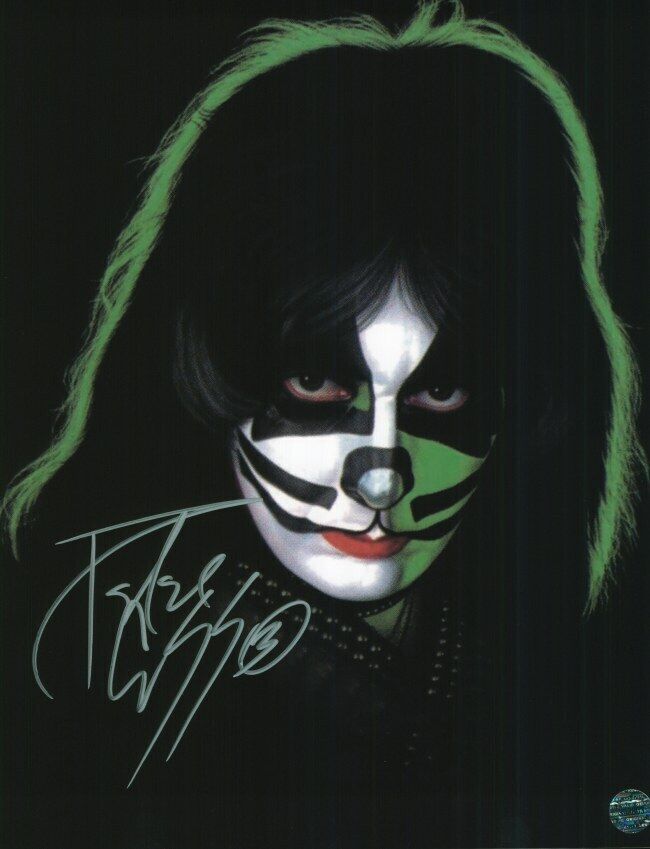 PETER CRISS - Kiss Autographed Original 8x10 Photo Poster painting LOA TTM