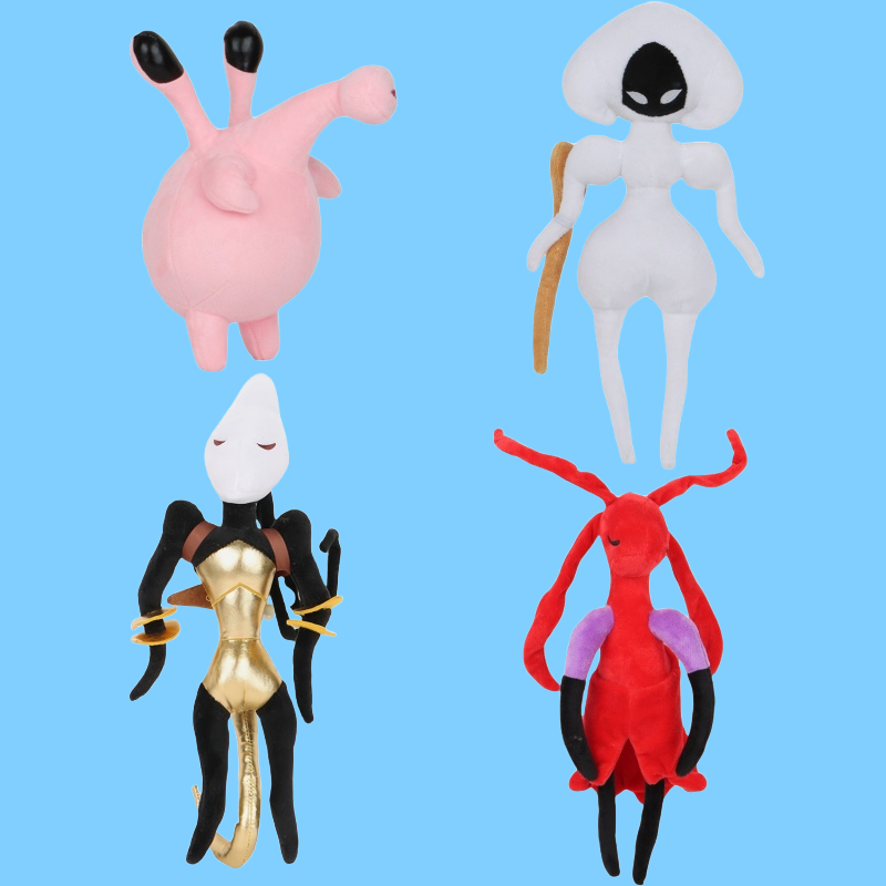 Silksong Lace Plush& shakra silksong plush&nuu plush silksong&silksong carmelita plush 4pcs