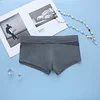 Seamless Male Shorts Butt Lifter Underwear nylon Soft Comfortable high elastic belt Men Boxer Briefs