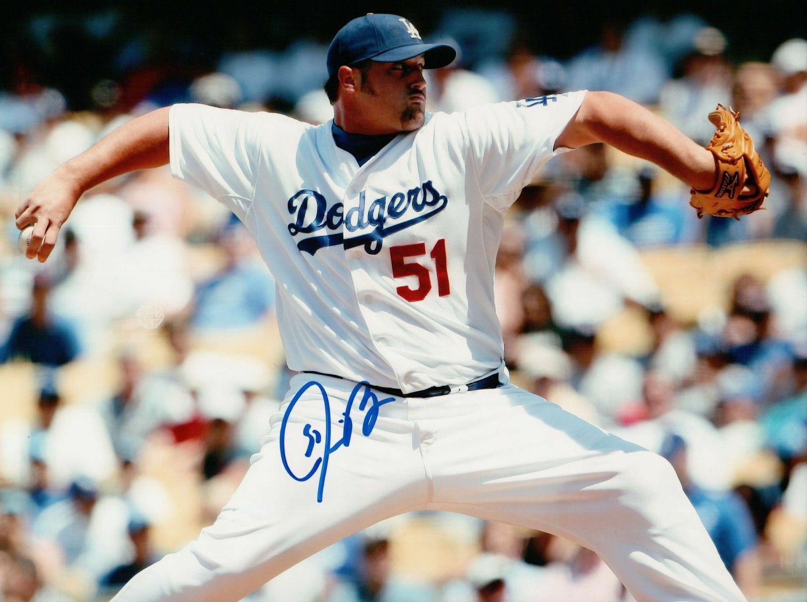 Jonathan Broxton Signed 8X10 Photo Poster painting Autograph LA Dodgers Home Pitching Auto COA