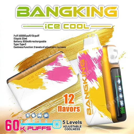 Bang King Ice Cool 60k （10PCS）EU mysite fumotvapeshop