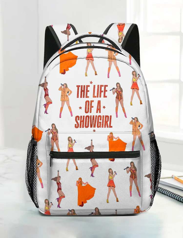 The Life Of A Showgirl TS12 Album School Bag