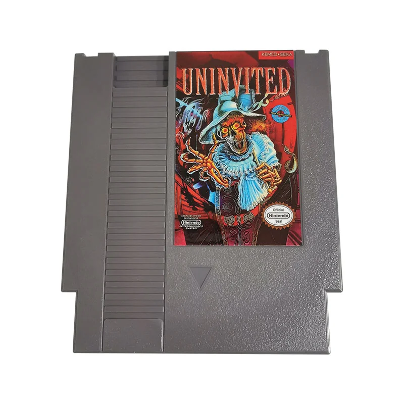 Uninvited For Nintendo NES - 8 Bit Game Cartridge