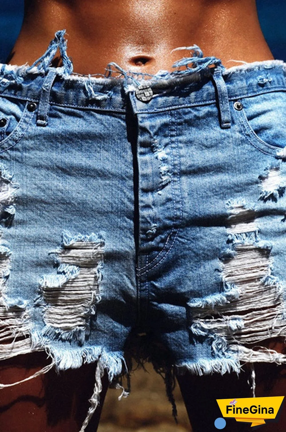 Women Destroyed Ripped Hole Denim Shorts Summer Fashion Jeans Shorts Girls Vintage Denim Short Pants Plus Size