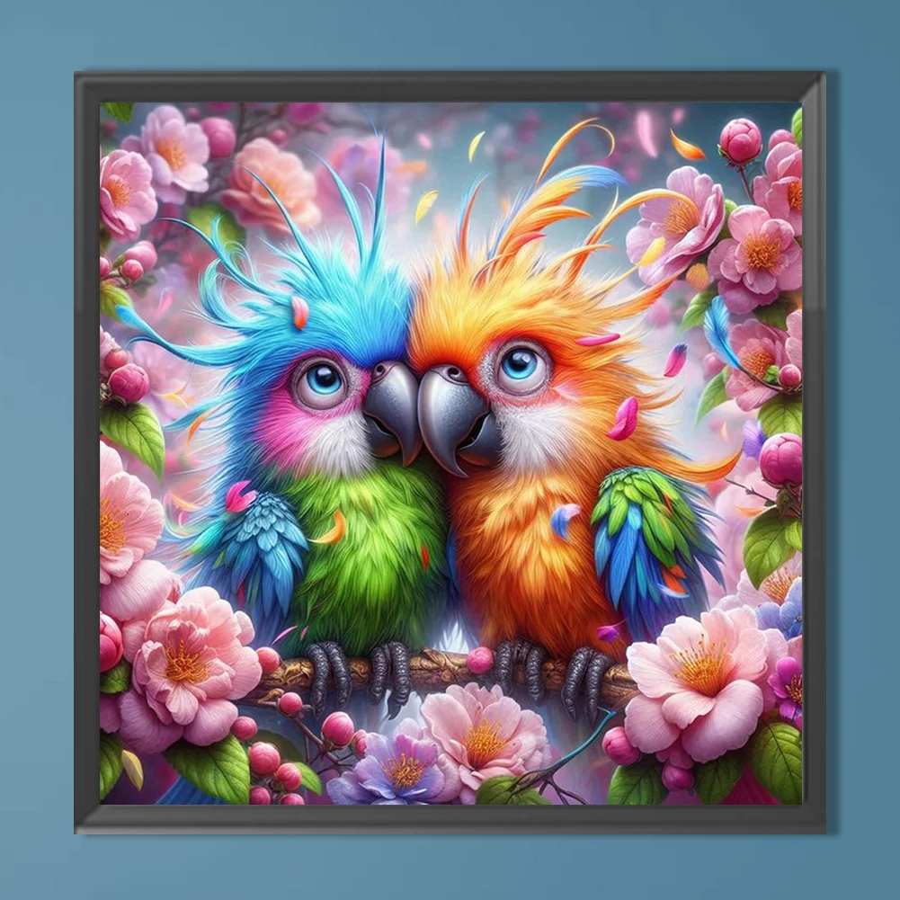 Diamond Painting - Full Round Drill - Parrot(Canvas|40*40cm)