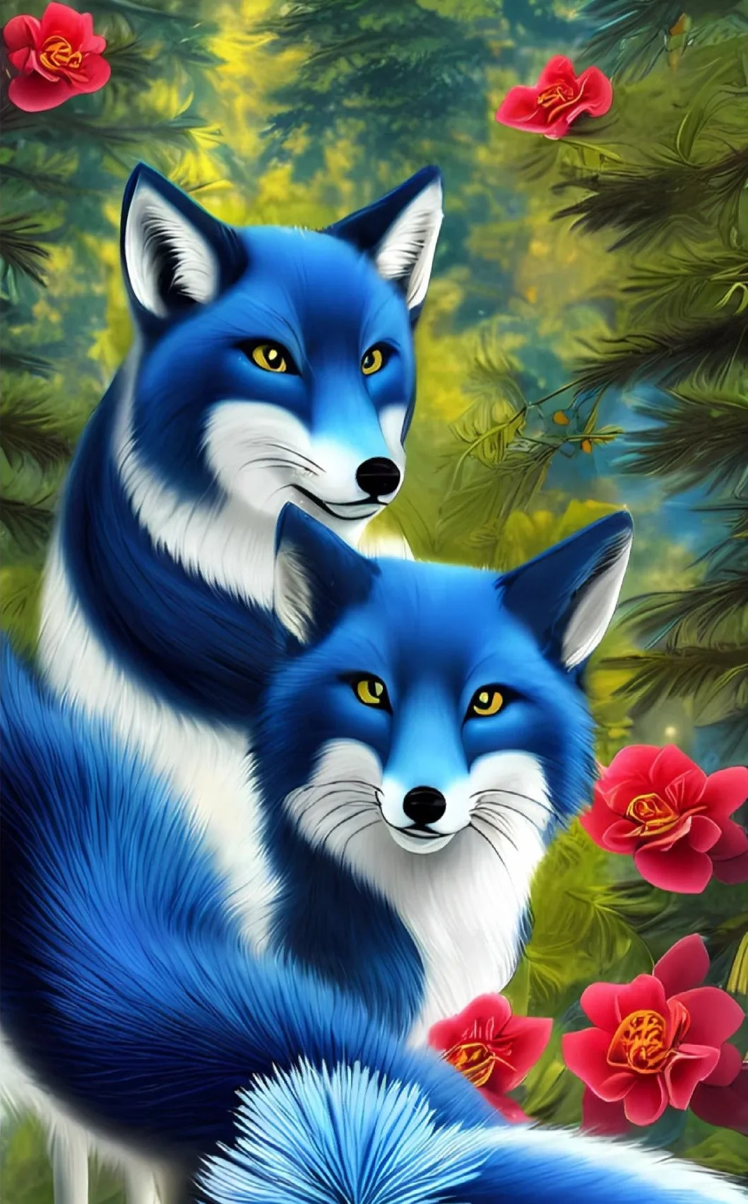 Diamond Painting - Full Round / Square - Fox