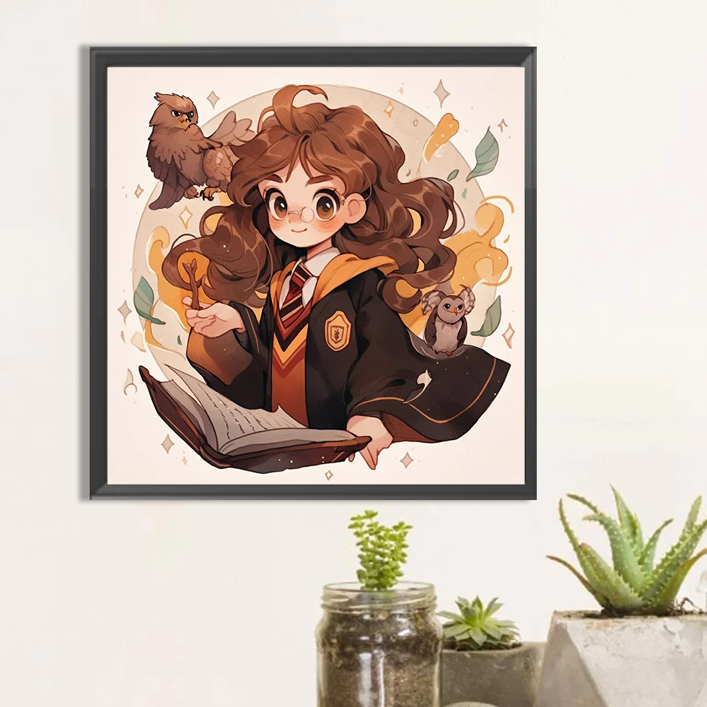 Diamond Painting - Full Round Drill - Harry Potter Hermionet(Canvas|50*40cm)