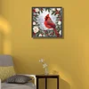 Cardinal En Couronne-Drille AB Ronde Peinture Diamant-45*45CM