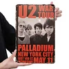 U2 - Vintage Metal Signs - 20*30cm/30*40cm - Music