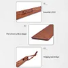 2Pcs Outdoor Wooden Spatula Anti-Scalding Cooking Spatula Utensils Kitchen Tools