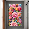 Roses-11CT Stamped Cross Stitch 35*60cm/13.78*23.62in(Big Size)