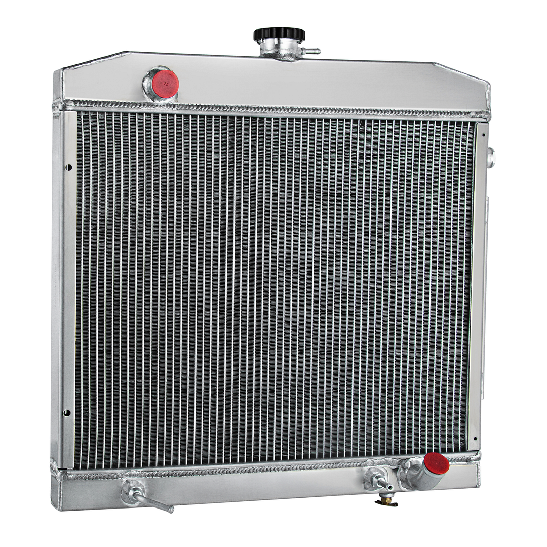 Alloyworks 2 Row Radiator For 68-72 Mercedes Benz S-Class W108 W109 Coupe W111 300 SEL 280 SE AT