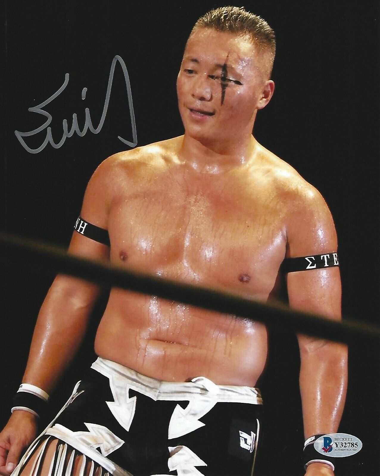 Cima Signed 8x10 Photo Poster painting BAS COA AEW Dragon Gate WCW Wrestling Picture Autograph 3