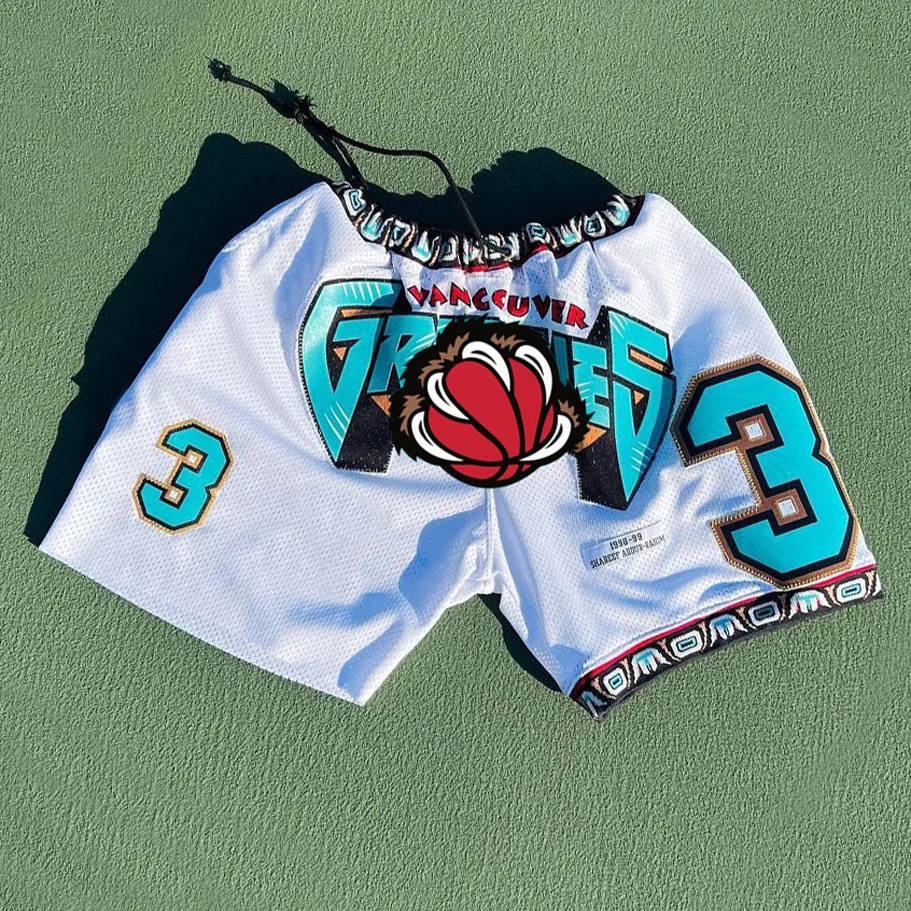 Limited release No. 3 casual sports mesh shorts