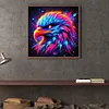 Aigle color&eacute;, full diy 5D &agrave; perceuse ronde, peintures en diamant, arts du dessin pour adultes, d&eacute;coration murale pour d&eacute;butants, kits de peinture en cristal diamant&eacute; &agrave; strass, 15,75x15,75 in (aigle)