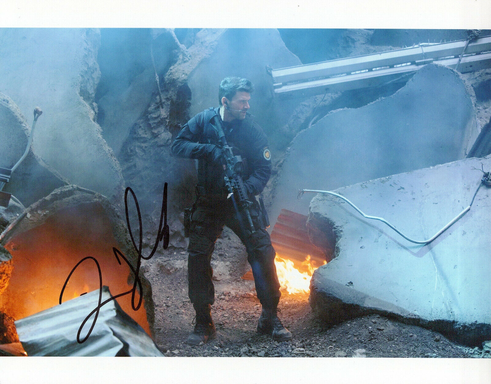 Frank Grillo Cpt America Winter Soldier autographed Photo Poster painting signed 8x10 #3 Brock