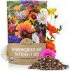 Wildflower Seeds Butterfly and Humming Bird Mix  23 Species 7,500 Seeds Packet