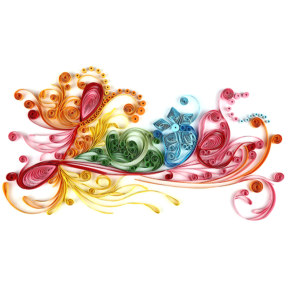 

Flower Pattern - Paper Quilling, 501 Original