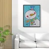 Snowman-Crystal Rhinestone Diamond Painting
