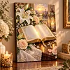 Religious Floral-Diamond Painting Pearl Art Kit(30X40cm)