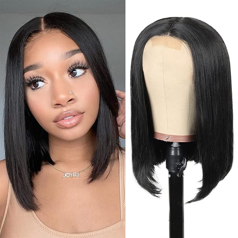 Long Wigs Straight Hair Black Lace Front Wig US Mall Lifes