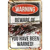 Warning - Vintage Metal Signs(12*16Inch) - Warning