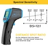 Digital Infrared Thermometer  Temperature Meter Pyrometer (Blue)