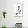 Bear Stocking -16CT Stamped Cross Stitch Kit(29*43cm)