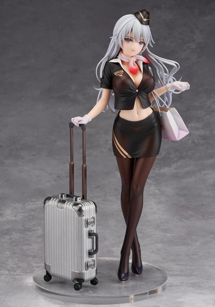 1/7 Scale Stewardess Ver. Kurihara Shiori - Original Design Statue - Otherwhere Studios [Pre-Order]-shopify