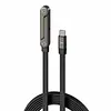 Side-Mounted Phone Charger, 2-in-1 Hidden Stand Charging Cable, 240W Fast Charging Cable with Built-in Phone Stand. Compatible with iPhone 15 and later models, Samsung phones and tablets (C-to-C charging port).