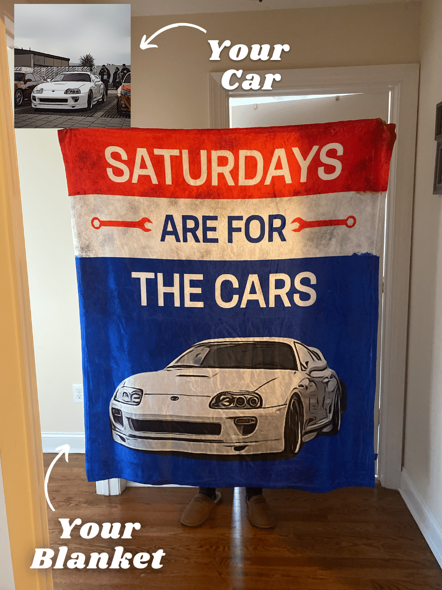 Loveyoufancy Custom Car Fleece Blanket