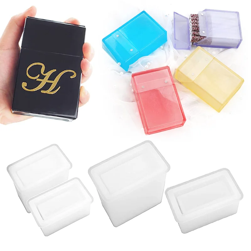 Cotton Swab Box Resin Molds Kit